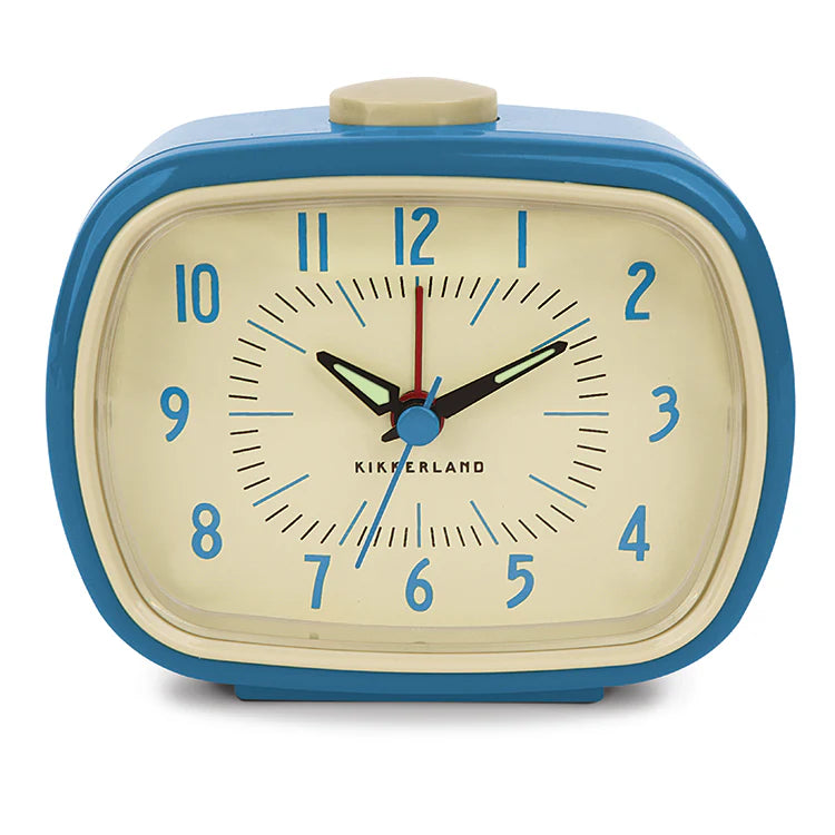 Punkt アラームクロック Light Blue Blue Retro Alarm Clock – Kentuck Knob