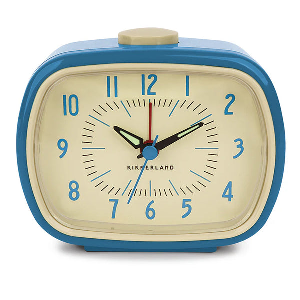 Blue Retro Alarm Clock – Kentuck Knob
