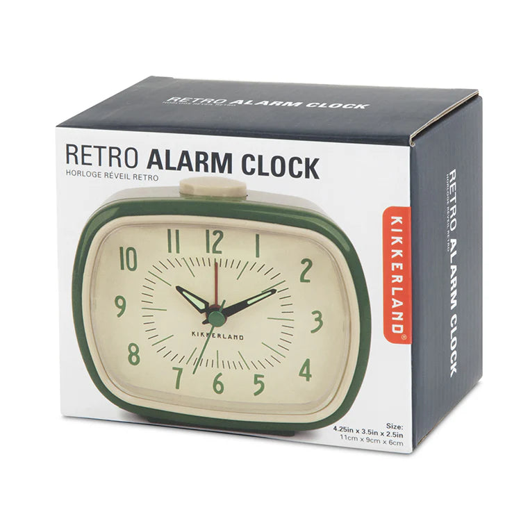 Green Retro Alarm Clock – Kentuck Knob
