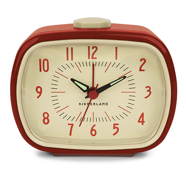 Red Retro Alarm Clock – Kentuck Knob