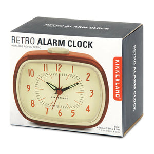 Red Retro Alarm Clock – Kentuck Knob