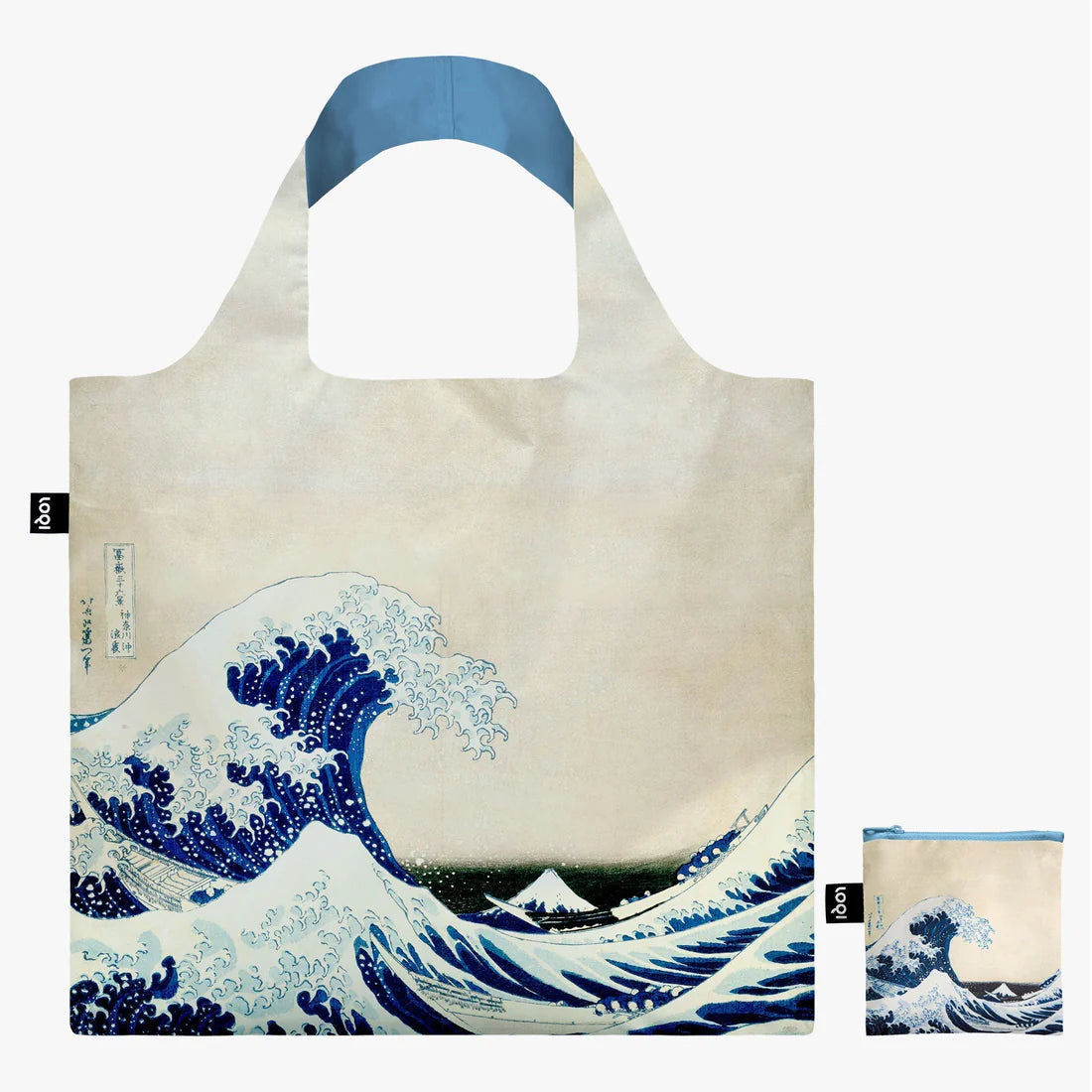 Great Wave Hokusai Recycled Bag