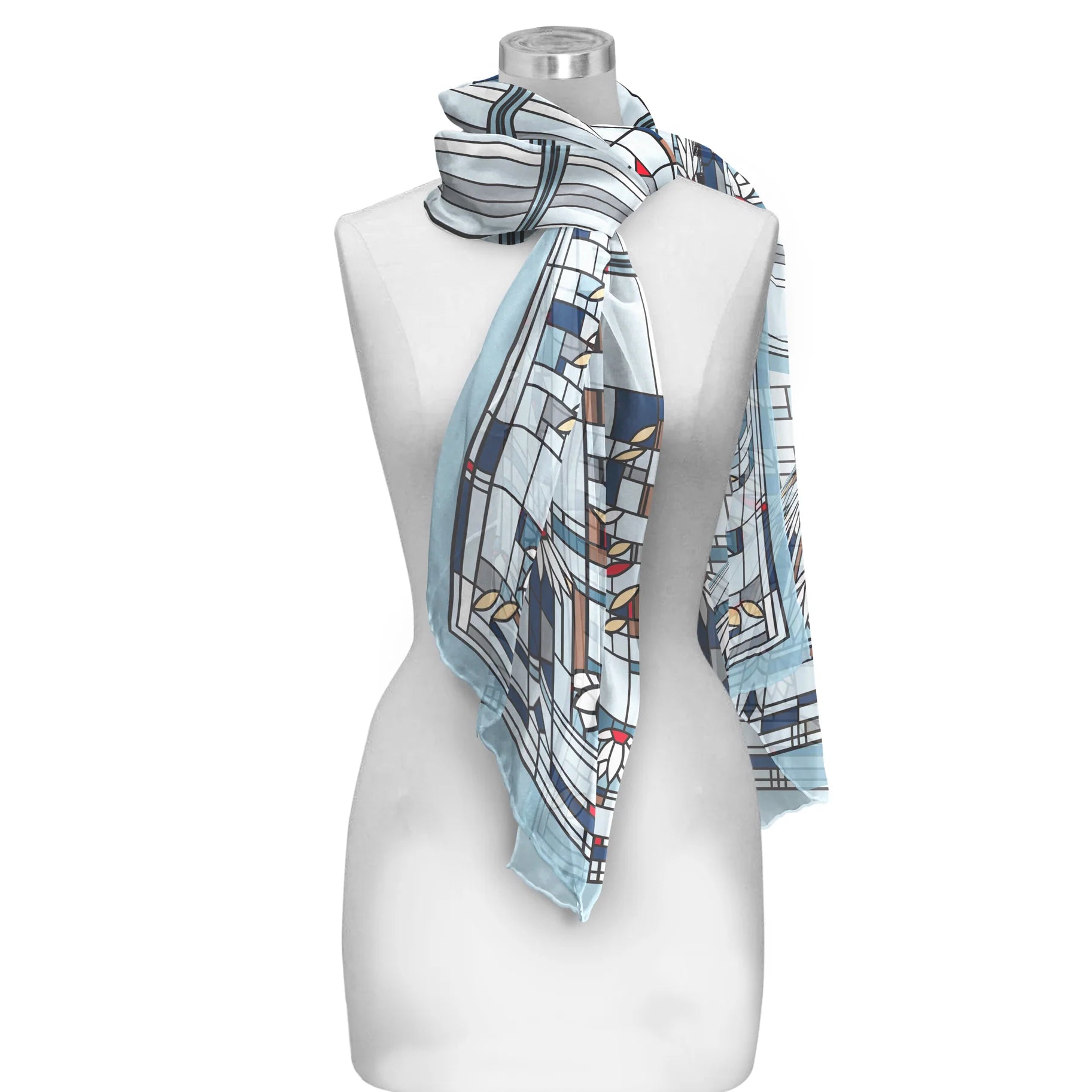 Waterlilies Scarf from RainCaper