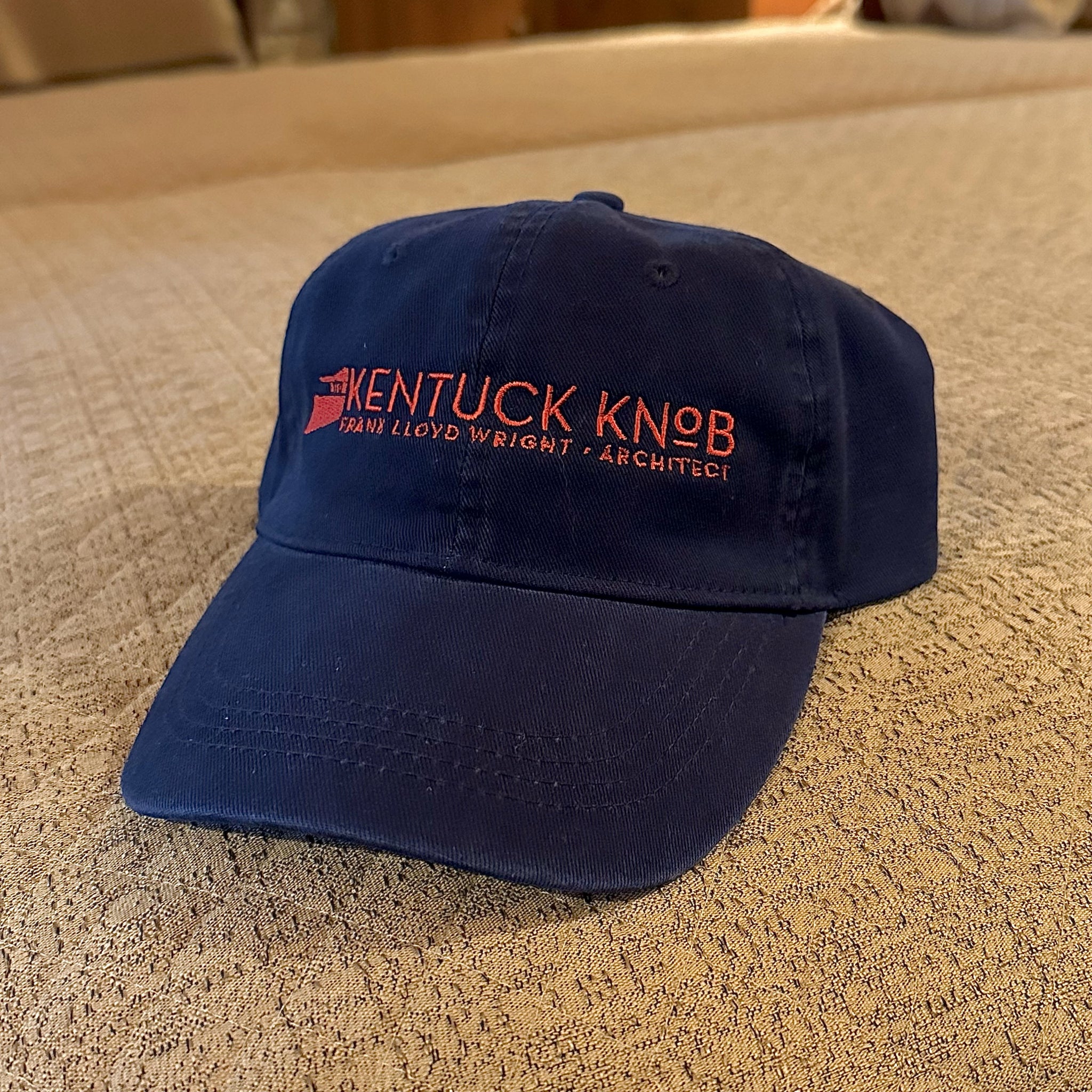 Navy Kentuck Knob Logo Ball Cap