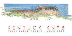 Kentuck Knob Sketch Sticker