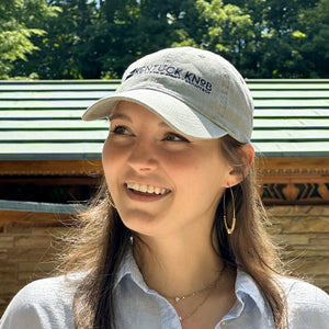 Gray Kentuck Knob Logo Ball Cap