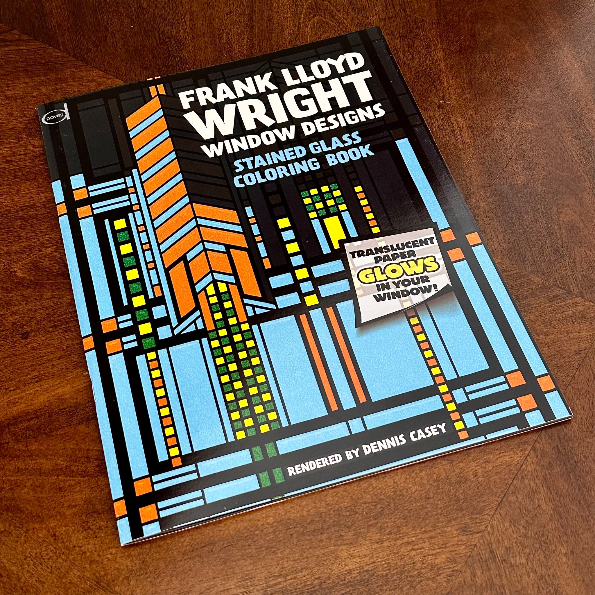 Stained Glass Coloring Book - Frank Lloyd Wright