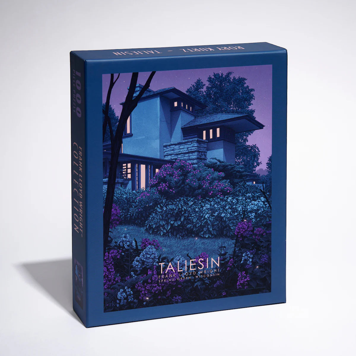【希少】FRANK LLOYD WRIGHT PILLBOX 88FTD_8x8_FLW_Trio_OakPark_Fra